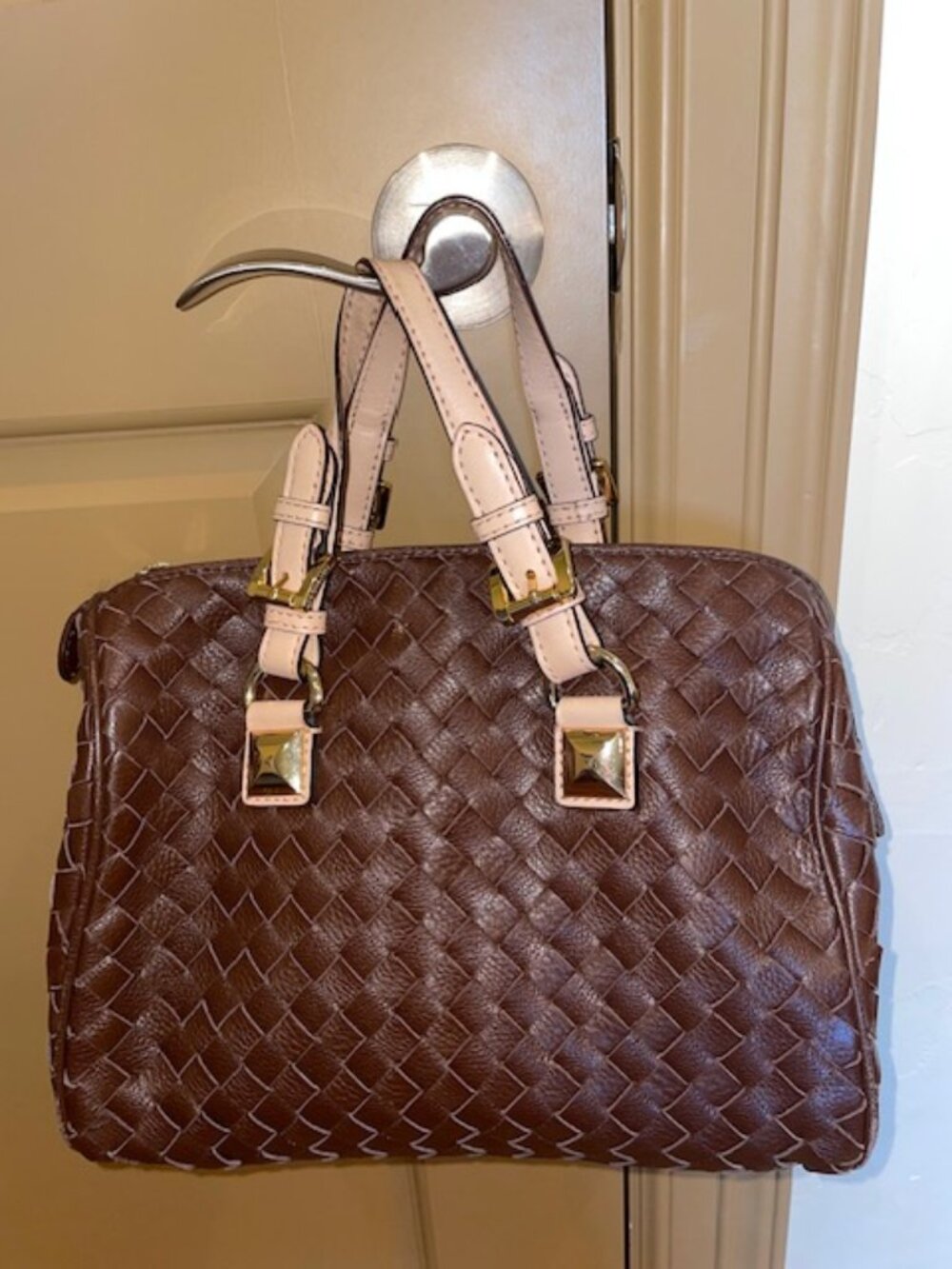 Michael Kors Brown Leather Handbag